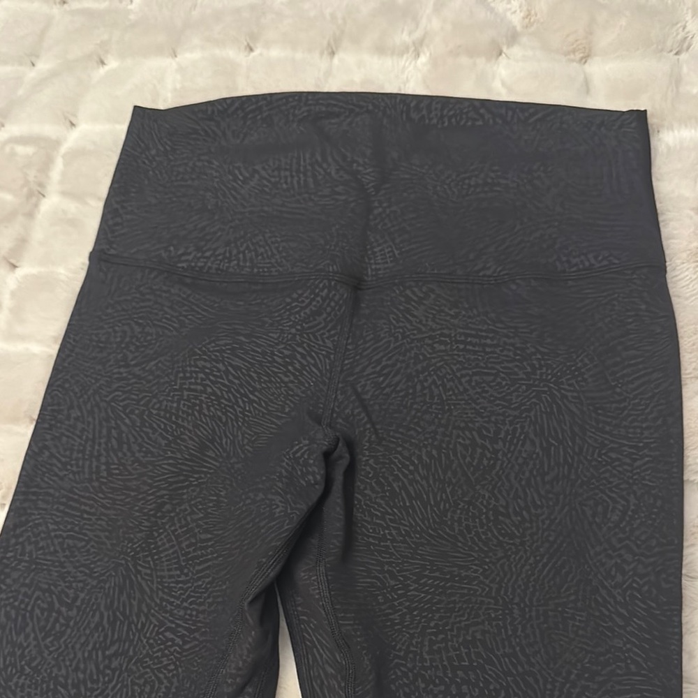 Lululemon Athletica Black Textured Leggings